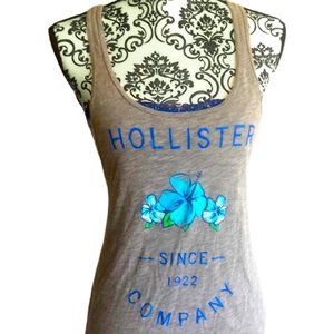 Grey & Blue Hollister Tank + Gilly Hicks Bandeau